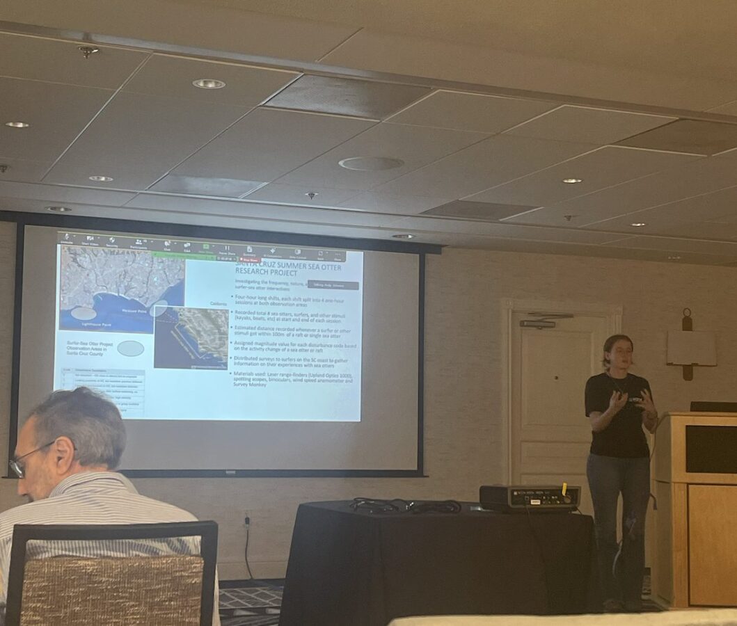 H2OO Co-Founder, Dakota Peebler, Presents at the Southern Sea Otter Research Update Meeting in Santa Cruz, California